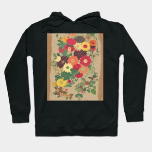 Flowers Art Vintage garden Hoodie